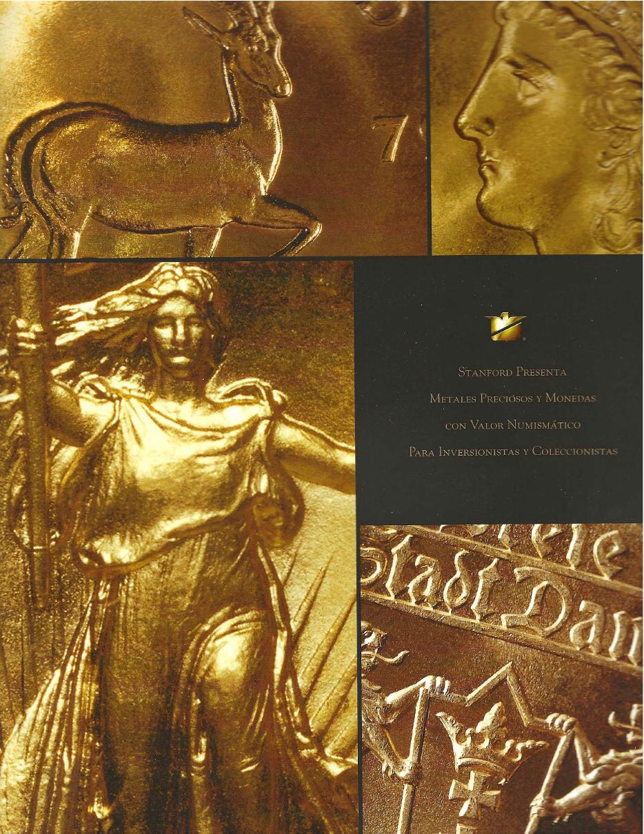 Spanish-language Stanford Coins and Bullion customer brochure cover